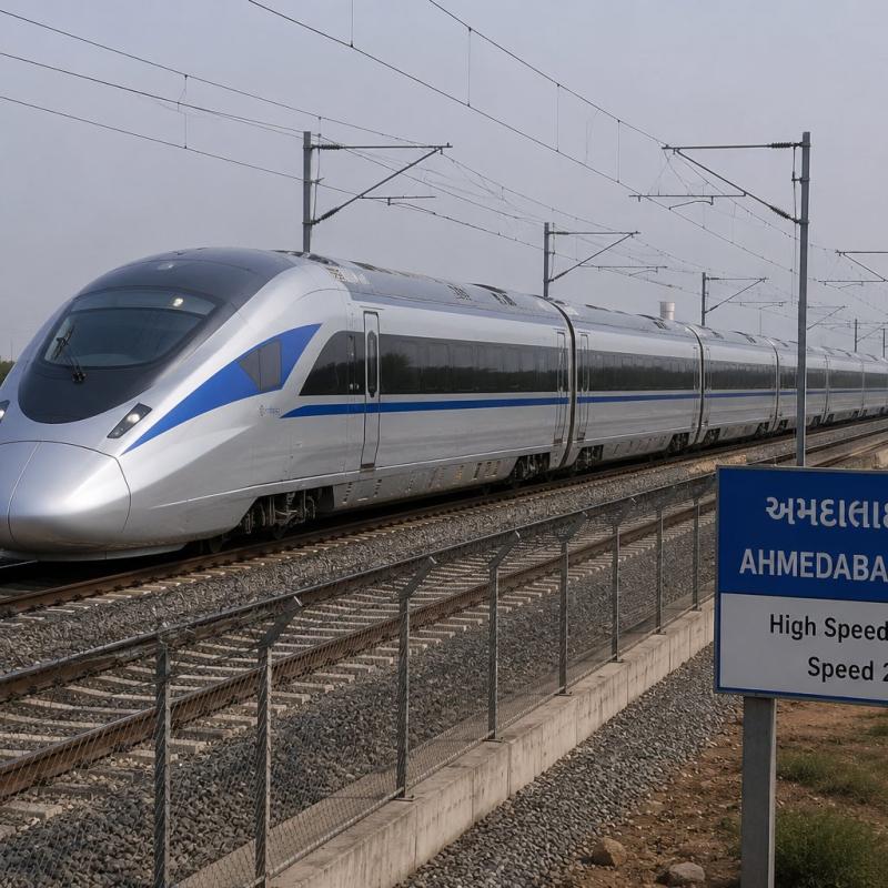 Cabinet Approves INR 20,667 Crore Ahmedabad–Dholera Railway Project in Gujarat